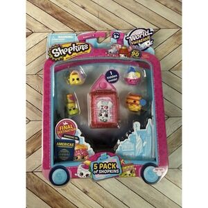 SHOPKINS SEASON 8 WORLD VACATION FINAL DESTINATION AMERICAS 5-Pk w/Chucho Chilli